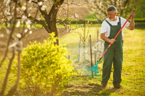 Commercial property soft landscaping in Hendon with smart, low-maintenance greenery